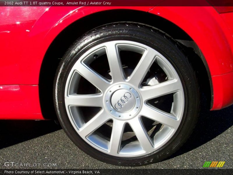 Amulet Red / Aviator Grey 2002 Audi TT 1.8T quattro Coupe