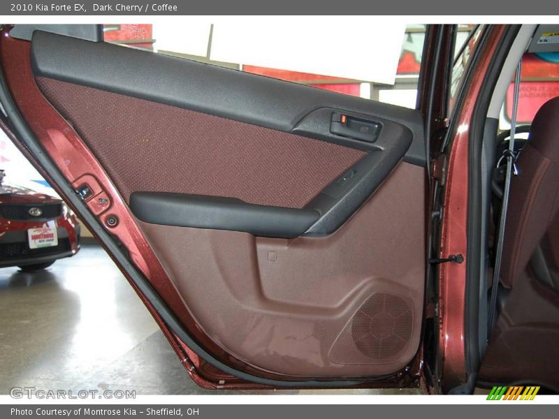 Dark Cherry / Coffee 2010 Kia Forte EX