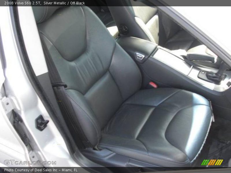 Silver Metallic / Off Black 2008 Volvo S60 2.5T