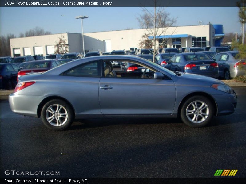 Cosmic Blue Metallic / Ivory 2004 Toyota Solara SLE Coupe