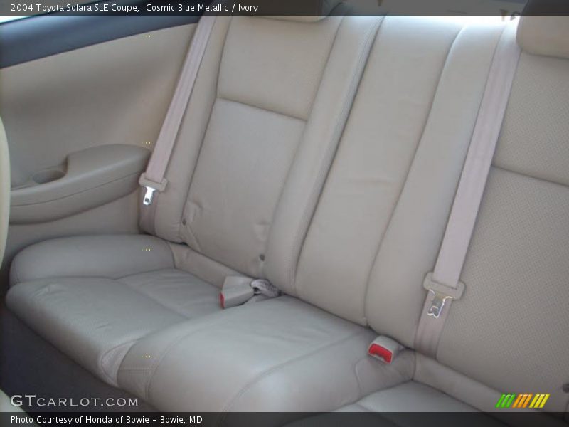 Cosmic Blue Metallic / Ivory 2004 Toyota Solara SLE Coupe