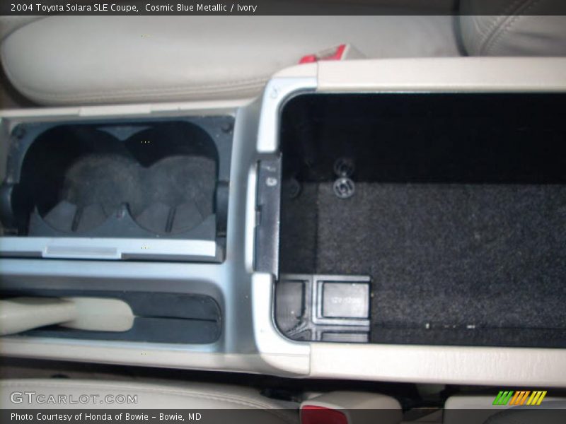 Cosmic Blue Metallic / Ivory 2004 Toyota Solara SLE Coupe