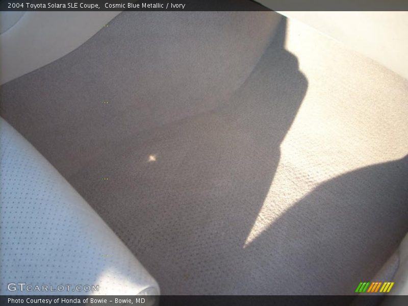 Cosmic Blue Metallic / Ivory 2004 Toyota Solara SLE Coupe