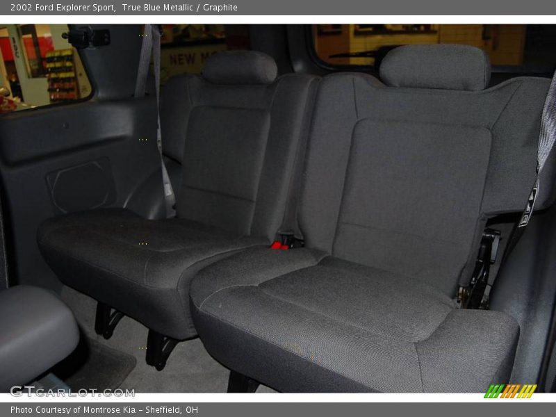 True Blue Metallic / Graphite 2002 Ford Explorer Sport
