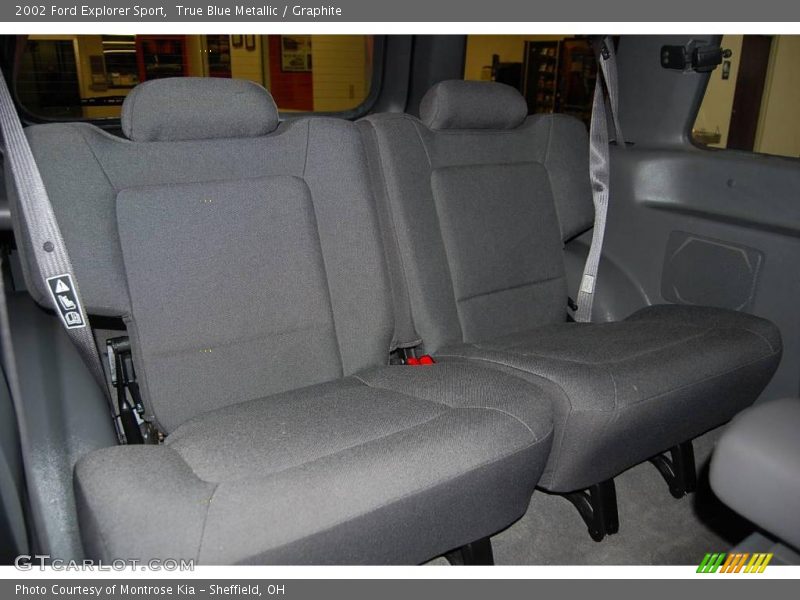 True Blue Metallic / Graphite 2002 Ford Explorer Sport