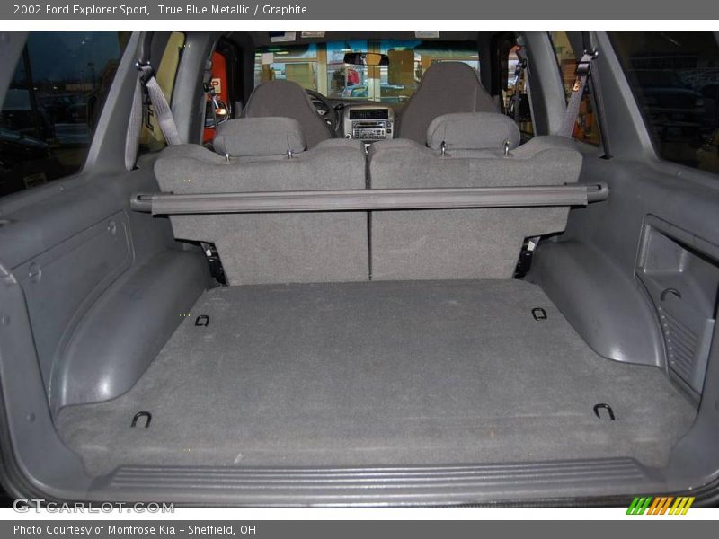 True Blue Metallic / Graphite 2002 Ford Explorer Sport