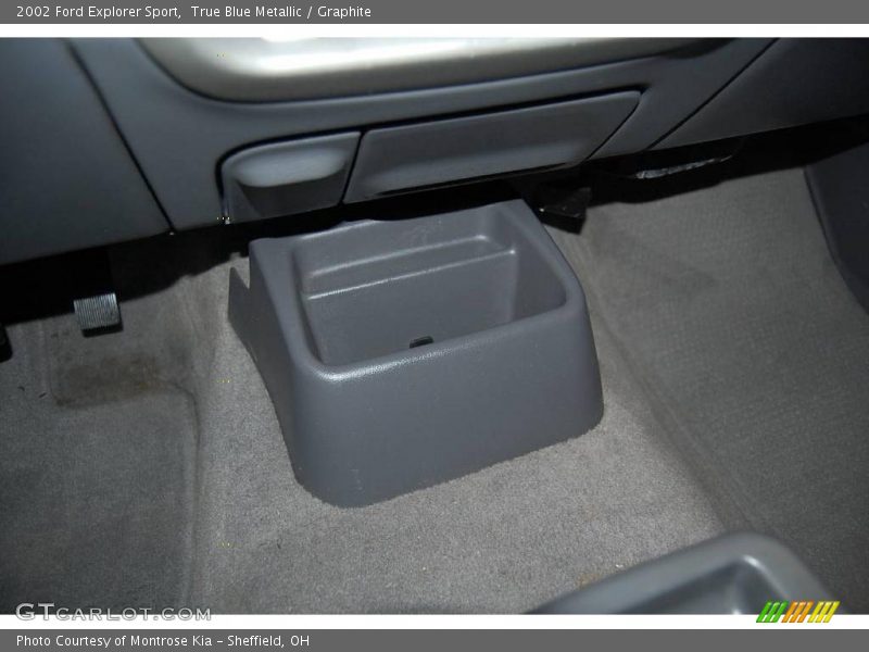 True Blue Metallic / Graphite 2002 Ford Explorer Sport