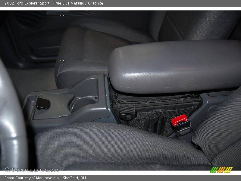 True Blue Metallic / Graphite 2002 Ford Explorer Sport
