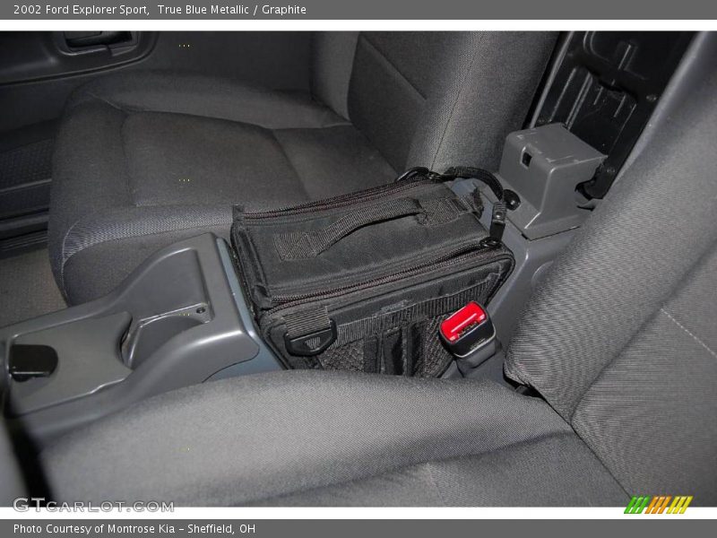 True Blue Metallic / Graphite 2002 Ford Explorer Sport
