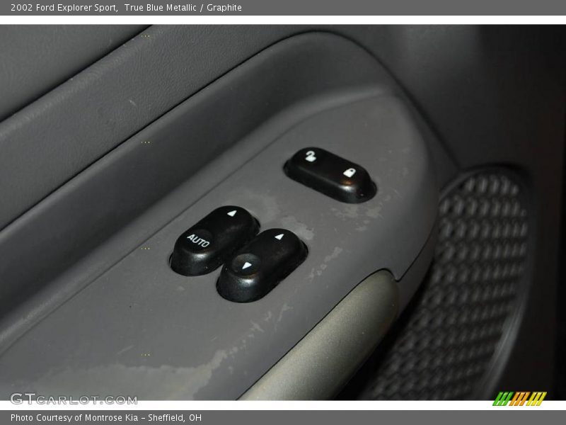 True Blue Metallic / Graphite 2002 Ford Explorer Sport