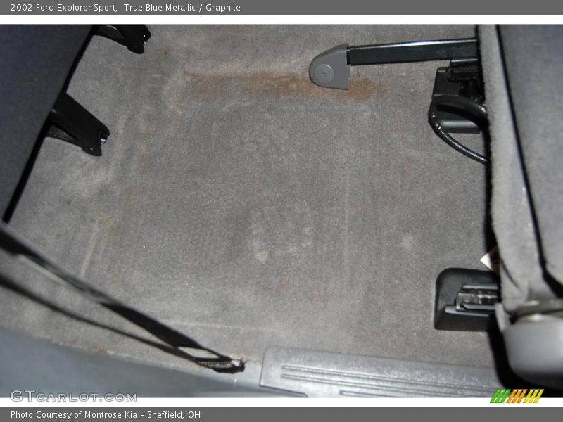 True Blue Metallic / Graphite 2002 Ford Explorer Sport