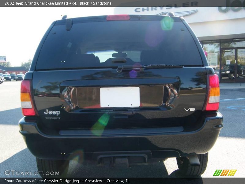 Black / Sandstone 2002 Jeep Grand Cherokee Limited 4x4