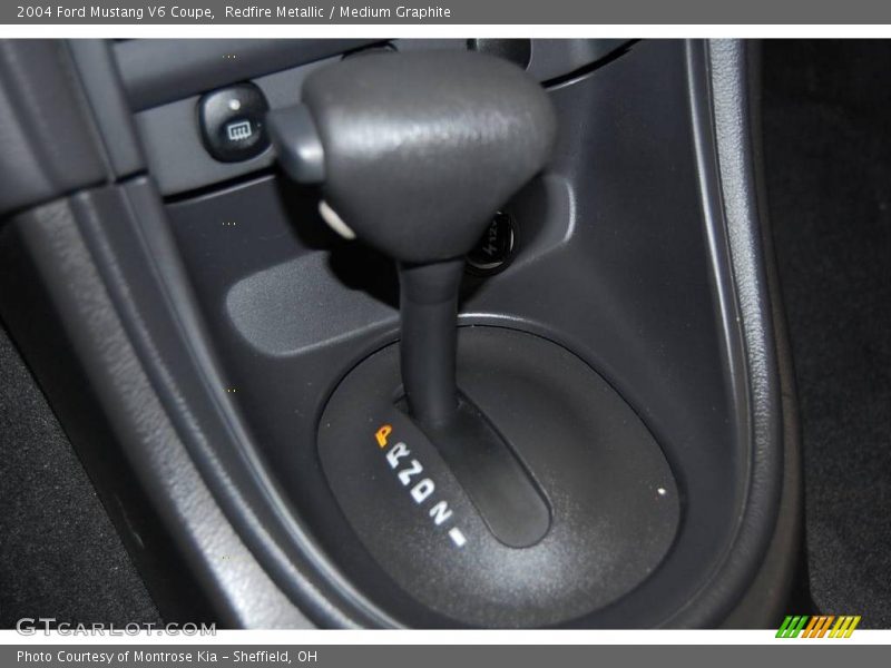 Redfire Metallic / Medium Graphite 2004 Ford Mustang V6 Coupe