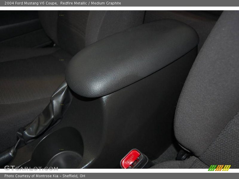 Redfire Metallic / Medium Graphite 2004 Ford Mustang V6 Coupe