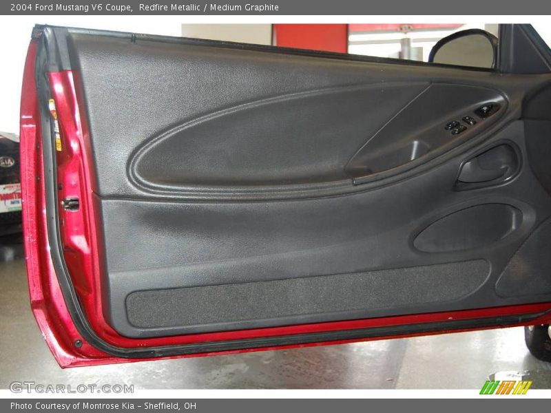 Redfire Metallic / Medium Graphite 2004 Ford Mustang V6 Coupe