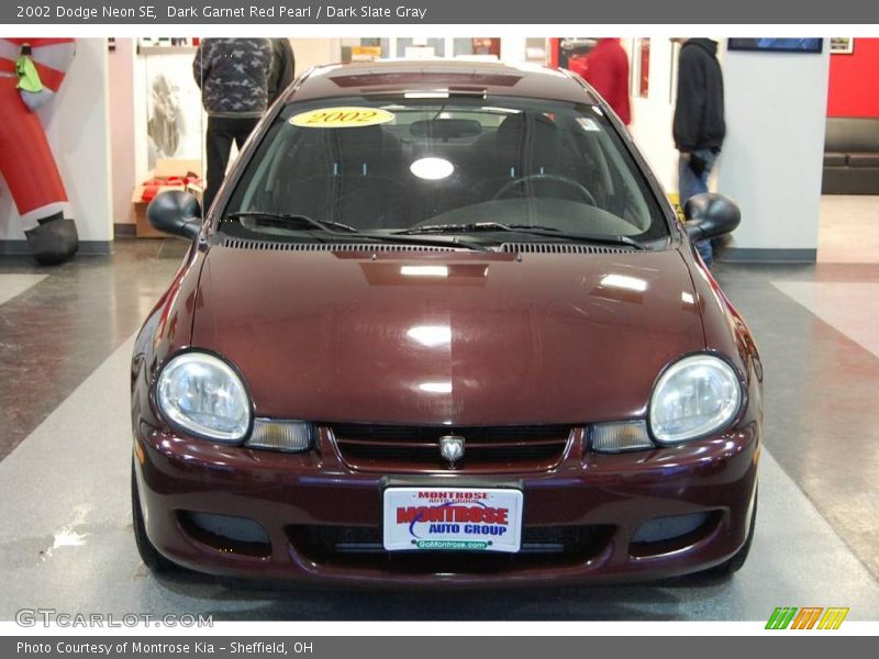 Dark Garnet Red Pearl / Dark Slate Gray 2002 Dodge Neon SE