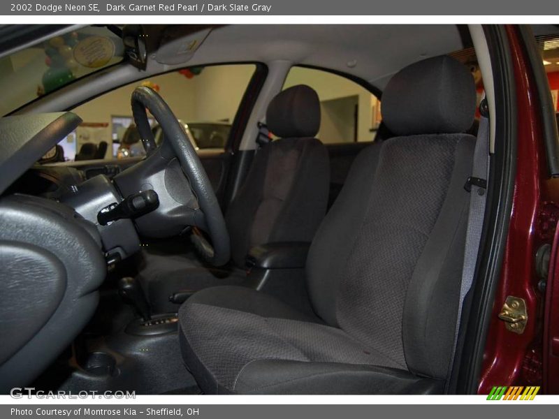 Dark Garnet Red Pearl / Dark Slate Gray 2002 Dodge Neon SE