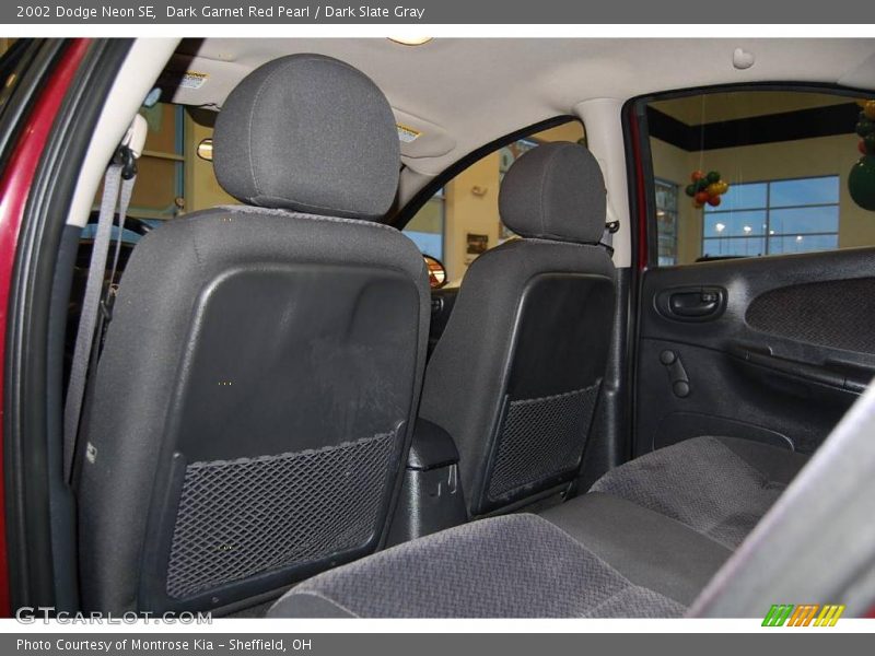 Dark Garnet Red Pearl / Dark Slate Gray 2002 Dodge Neon SE
