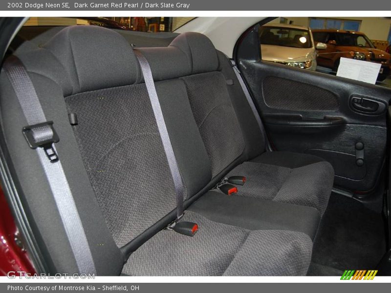 Dark Garnet Red Pearl / Dark Slate Gray 2002 Dodge Neon SE