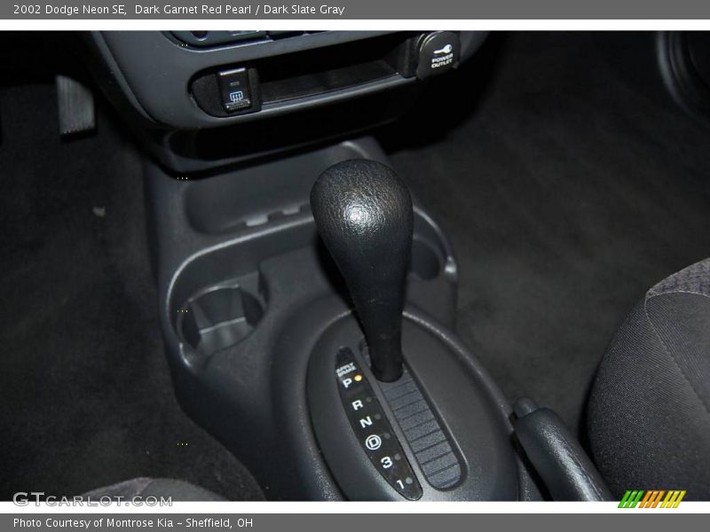 Dark Garnet Red Pearl / Dark Slate Gray 2002 Dodge Neon SE