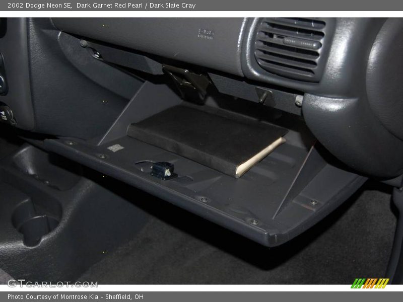 Dark Garnet Red Pearl / Dark Slate Gray 2002 Dodge Neon SE