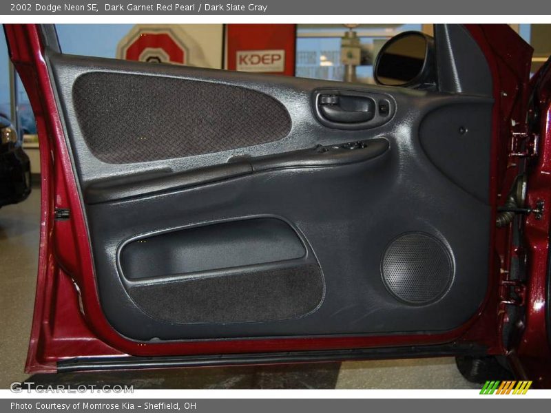 Dark Garnet Red Pearl / Dark Slate Gray 2002 Dodge Neon SE