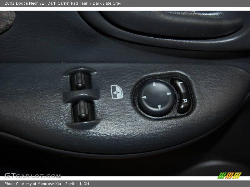 Dark Garnet Red Pearl / Dark Slate Gray 2002 Dodge Neon SE