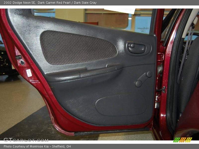 Dark Garnet Red Pearl / Dark Slate Gray 2002 Dodge Neon SE