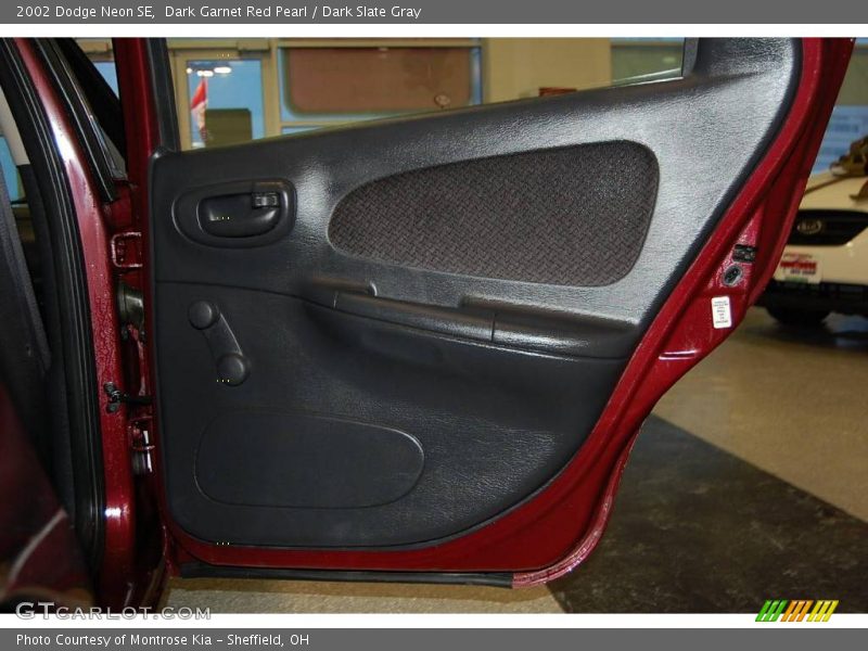 Dark Garnet Red Pearl / Dark Slate Gray 2002 Dodge Neon SE