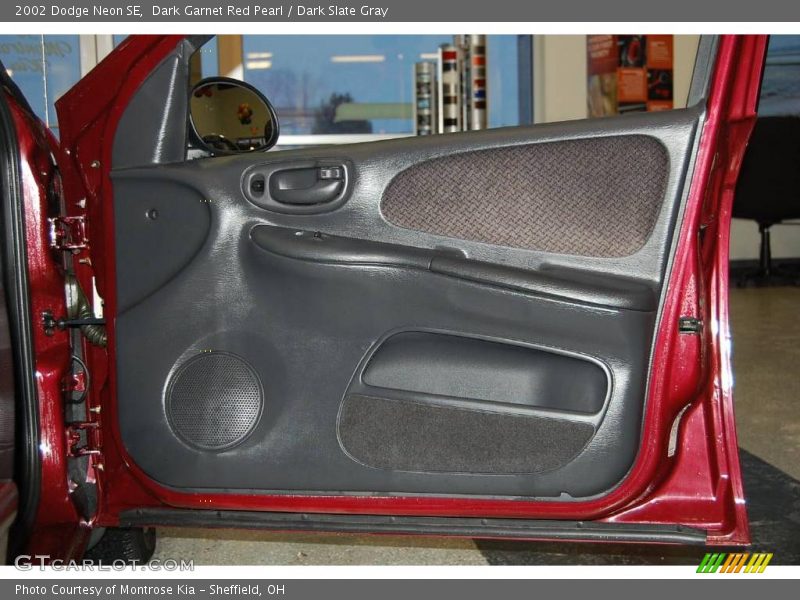 Dark Garnet Red Pearl / Dark Slate Gray 2002 Dodge Neon SE
