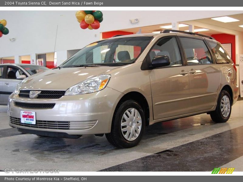 Desert Sand Mica / Fawn Beige 2004 Toyota Sienna CE