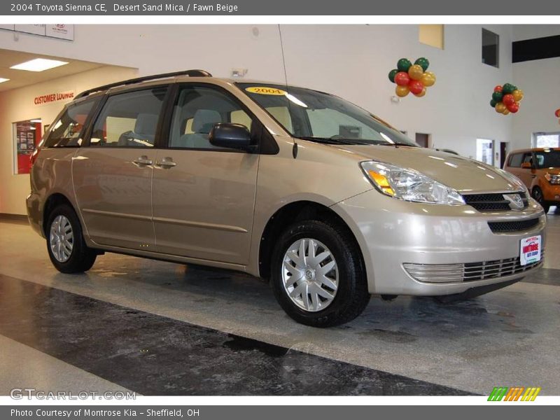 Desert Sand Mica / Fawn Beige 2004 Toyota Sienna CE