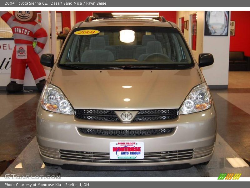 Desert Sand Mica / Fawn Beige 2004 Toyota Sienna CE