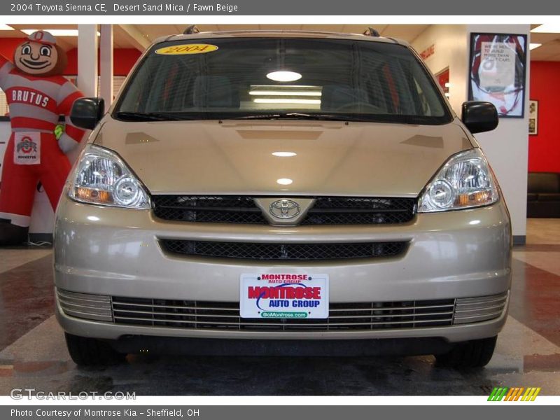 Desert Sand Mica / Fawn Beige 2004 Toyota Sienna CE