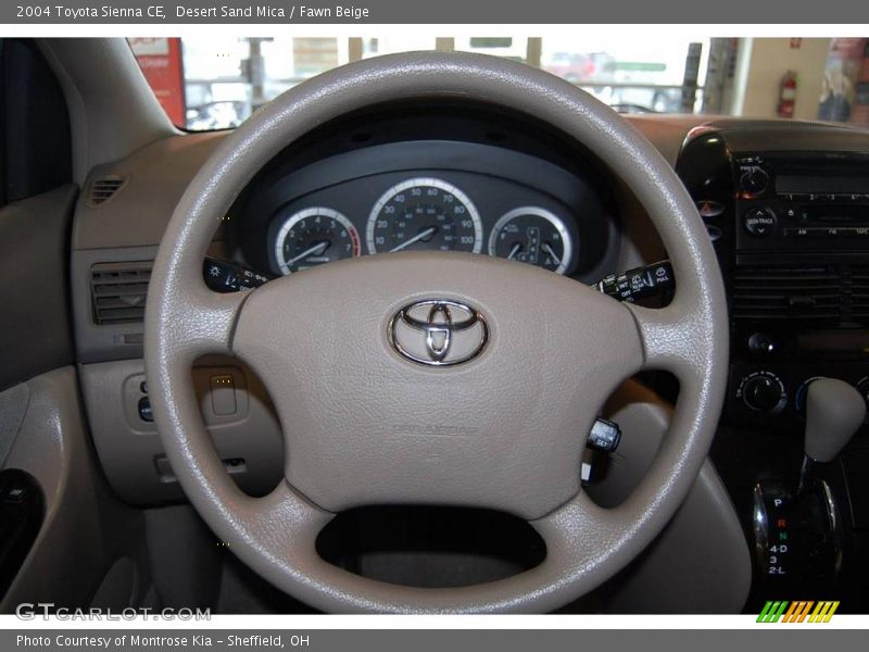 Desert Sand Mica / Fawn Beige 2004 Toyota Sienna CE