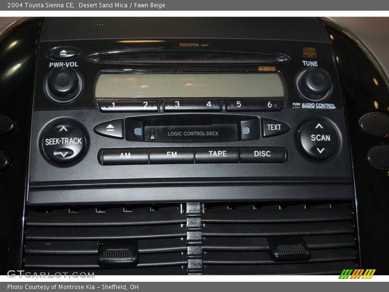 Desert Sand Mica / Fawn Beige 2004 Toyota Sienna CE