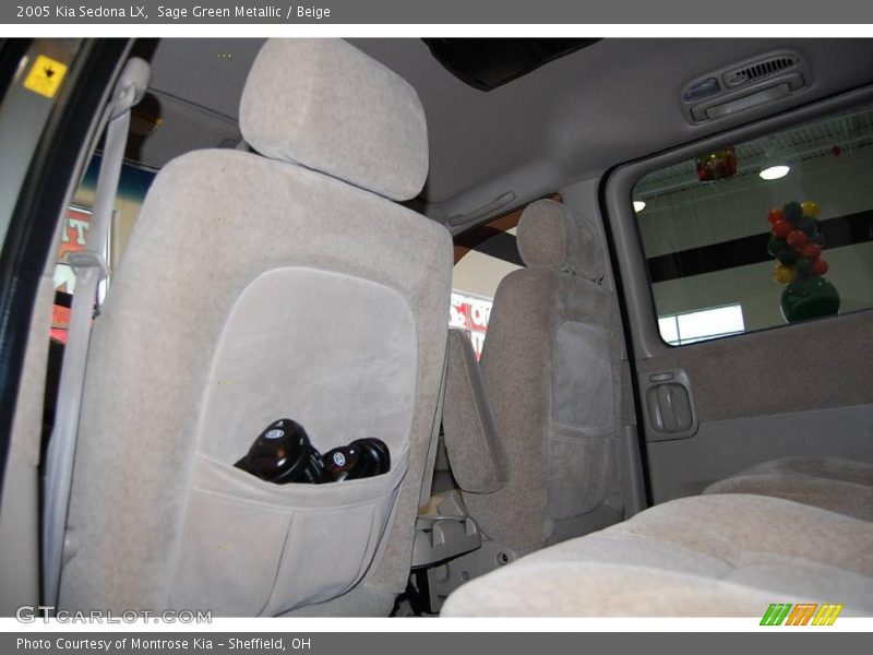 Sage Green Metallic / Beige 2005 Kia Sedona LX