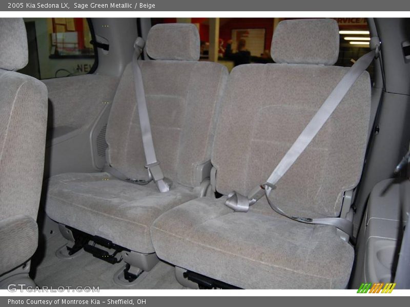 Sage Green Metallic / Beige 2005 Kia Sedona LX