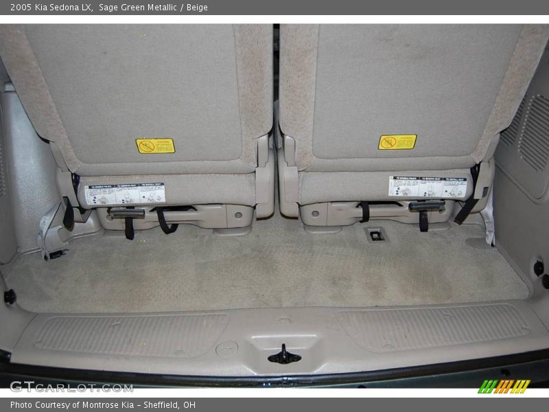 Sage Green Metallic / Beige 2005 Kia Sedona LX
