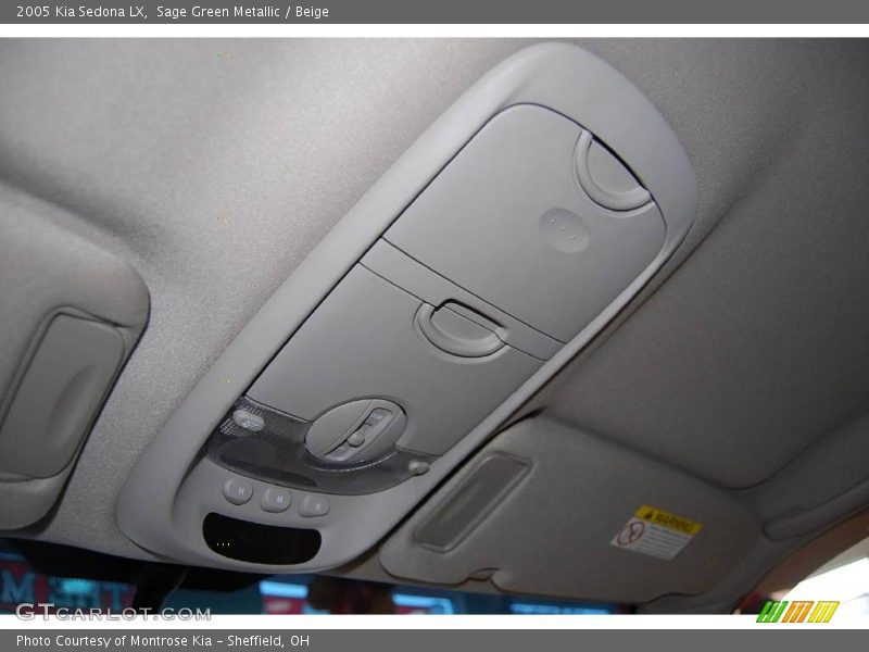 Sage Green Metallic / Beige 2005 Kia Sedona LX