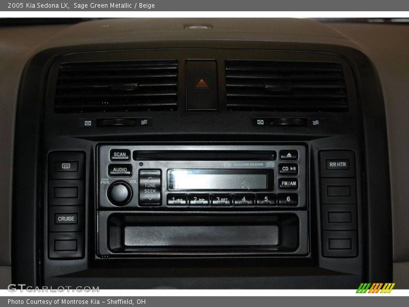 Sage Green Metallic / Beige 2005 Kia Sedona LX