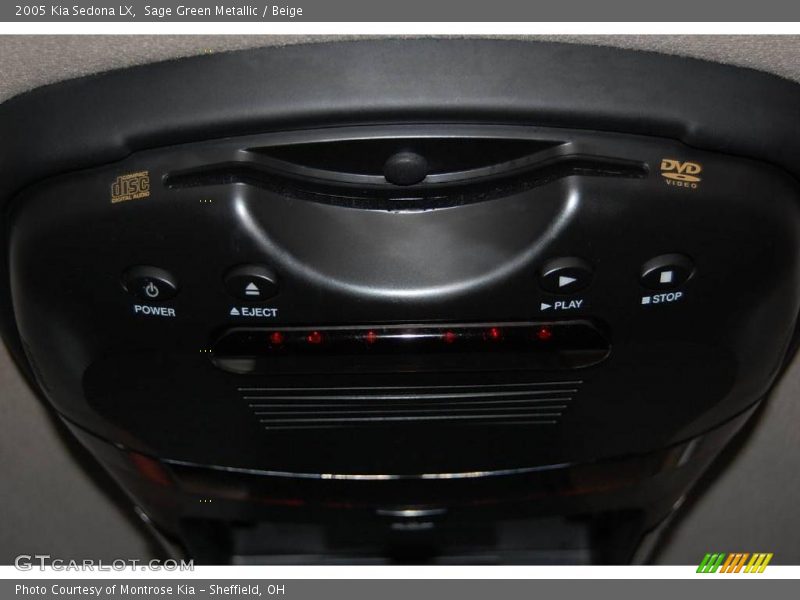 Sage Green Metallic / Beige 2005 Kia Sedona LX