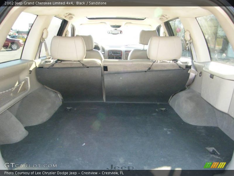 Black / Sandstone 2002 Jeep Grand Cherokee Limited 4x4
