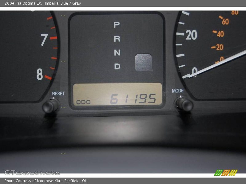 Imperial Blue / Gray 2004 Kia Optima EX