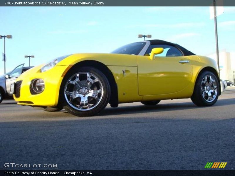 Mean Yellow / Ebony 2007 Pontiac Solstice GXP Roadster