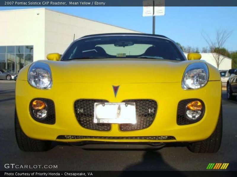Mean Yellow / Ebony 2007 Pontiac Solstice GXP Roadster