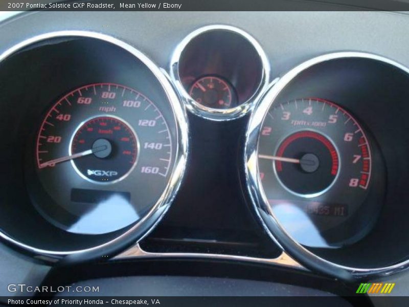 Mean Yellow / Ebony 2007 Pontiac Solstice GXP Roadster