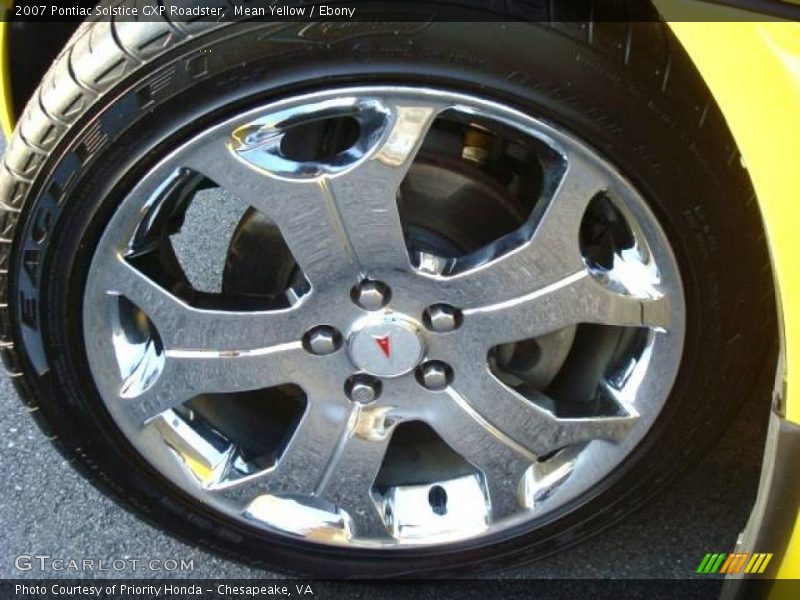 Mean Yellow / Ebony 2007 Pontiac Solstice GXP Roadster