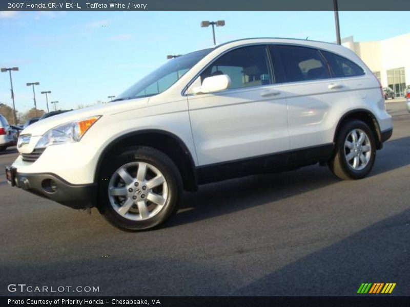 Taffeta White / Ivory 2007 Honda CR-V EX-L