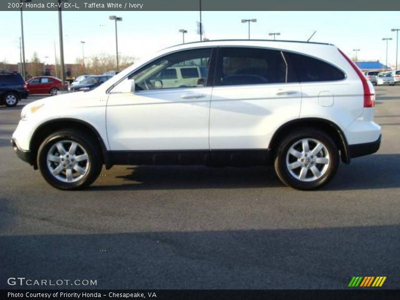 Taffeta White / Ivory 2007 Honda CR-V EX-L